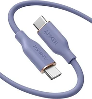 Anker Powerline III flow USB-C/USB-C 1.8m Lavender Grey