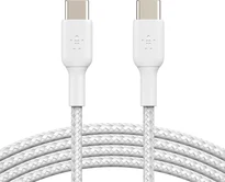 Belkin BoostCharge Braided USB-C to USB-C 1.0m white