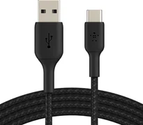 Belkin BoostCharge Braided USB-C to USB-A 2.0m black