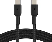 Belkin BoostCharge Braided USB-C to USB-C 1.0m black