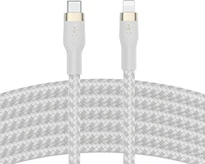 Belkin BoostCharge Pro Flex USB-C/Lightning cable 3.0m white