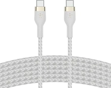 Belkin BoostCharge Pro Flex USB-C/USB-C кабель 3.0m white