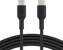 Belkin BoostCharge USB-C to USB-C кабель with strap 2.0m black
