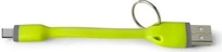 Celly Keyring Type C кабель 0.1m green