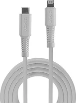 Lindy 0.5m USB type C an Lightning cable white