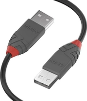 Lindy 3.0m USB 2.0 type A кабель Anthra Line