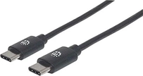 Manhattan USB 3.2 Gen 2 type-C кабель 1.0m black