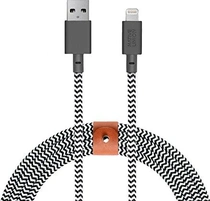 Native Union Belt кабель XL USB-A/USB-C zebra