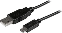 StarTech 15cm Micro USB кабель - USB A on Micro B black