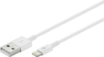 Wentronic Goobay Lightning/USB-A charging and sync кабель 3.0m white