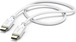 Hama кабель для зарядки USB-C/USB-C 1.5m white