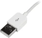 StarTech Lightning/USB-кабель-адаптер, white 2m