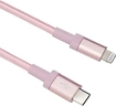 AmazonBasics USB-C-on-Lightning кабель 1.82m rose gold