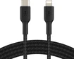 Belkin BoostCharge Braided USB-C to Lightning cable 2.0m black