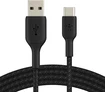 Belkin BoostCharge Braided USB-C to USB-A 3.0m black