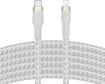 Belkin BoostCharge Pro Flex USB-C/Lightning cable 3.0m white