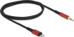 DeLOCK audio cable 8-Pin Lightning plug to jack plug 3.5mm 3-Pin 0.5m black/red