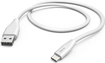 Hama кабель для зарядки USB-A/USB-C 1.5m white