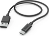 Hama кабель для зарядки USB-A/USB-C 1m black