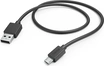 Hama кабель для зарядки USB-A/micro USB 1m black