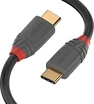 Lindy 0.5m USB 2.0 type C кабель 3A Anthra Line