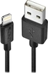 Lindy 0.5m USB type A an Lightning кабель black