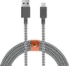 Native Union Belt кабель XL USB-A/USB-C zebra