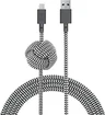 Native Union Night cable USB-A/Lightning zebra