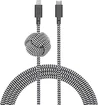 Native Union Night cable USB-C/Lightning zebra