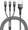 Raviad 3in1 USB кабель для зарядки grey