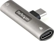 StarTech USB-C audio- & зарядний адаптер3.5mm jack...