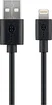 Wentronic Goobay Lightning/USB-A charging and sync cable 1.0m Retail Polybag black