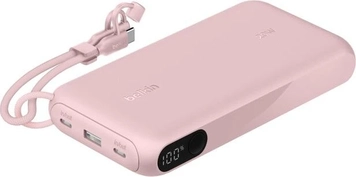 Belkin BoostCharge Powerbank 20K with display pink