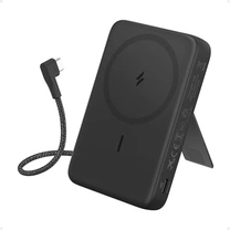 Anker Zolo Power bank (10K, magnetic, built-In USB-C cable) black