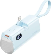 Vention Power bank 4800mAh (Lightning Interface/USB-C cable) blue