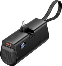 Vention Power bank 4800mAh (Lightning Interface/USB-C cable) black