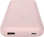 Belkin BoostCharge 20K 30W with integrated cable pink