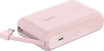 Belkin BoostCharge 10K 20W with integrated cable pink