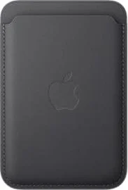 Apple iPhone Feingewebe wallet with MagSafe black
