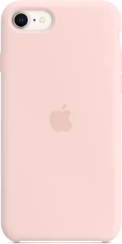 Apple iPhone SE (2022) Silicone Case Chalk Pink