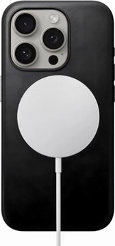 Nomad modern Leather case для Apple iPhone 16 Plus чорний