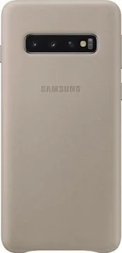 Samsung Leather Cover для Galaxy S10 grey