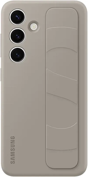 Samsung Silicone Grip case для Galaxy S24 taupe