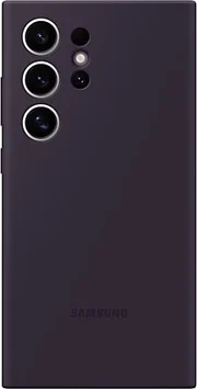 Samsung Silicone case для Galaxy S24 Ultra dark violet
