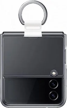 Samsung clear Cover with ring для Galaxy Z Flip 4 transparent