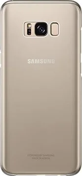 Samsung clear Cover для Galaxy S8+ gold