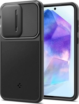 Spigen Optics Armor для Samsung Galaxy A55 5G чорний