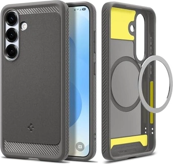 Spigen Rugged Armor (MagFit) для Samsung Galaxy S25+ Marble сірий