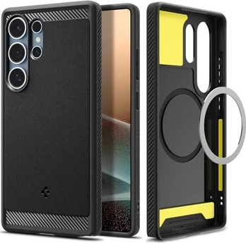 Spigen Rugged Armor (MagFit) для Samsung Galaxy S25 Ultra Matte чорний