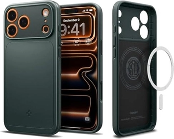 Spigen Thin Fit (MagFit) для Apple iPhone 17 Pro abyss зелений